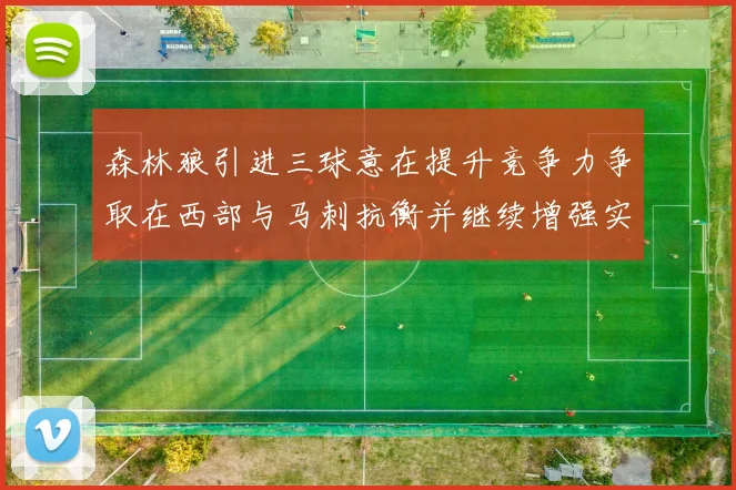 森林狼引进三球意在提升竞争力争取在西部与马刺抗衡并继续增强实力