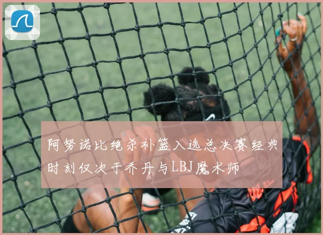 阿努诺比绝杀补篮入选总决赛经典时刻仅次于乔丹与LBJ魔术师
